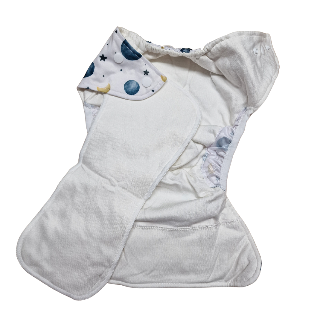 Pocketwindel BioBaumwolle GOTS inkl. Einlage | Sleepy Sloth