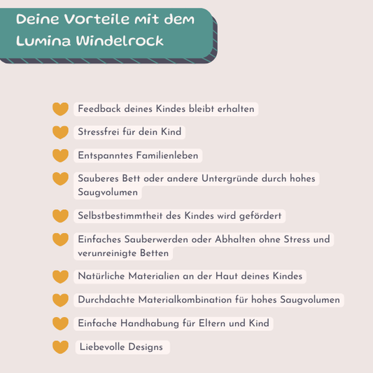 Der Windelrock - das Original für Kinder ab 2,5 Jahren