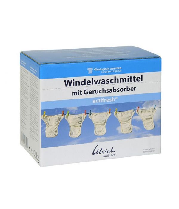 Ulrich Natürlich Windelwaschmittel mit Geruchsabsorber "actifresh" 2kg