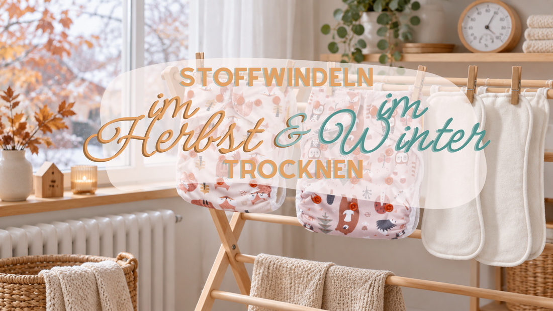 Stoffwindeln im Herbst & Winter trocknen