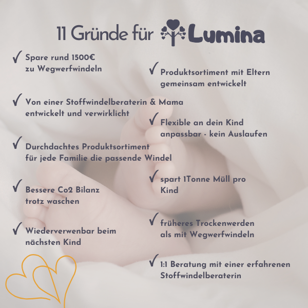 Probier Stoffwindel Set One-Size einfaches Beinbündchen