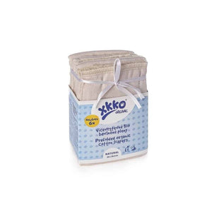 XKKO Prefolds Organic Cotton 6 Pack