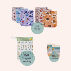 Part Time Set Stoffwindeln All in One