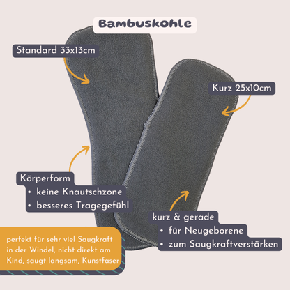 Saugeinlage Bambuskohle