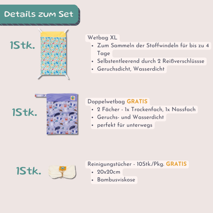 Newborn Cloth Diaper Starter Set
