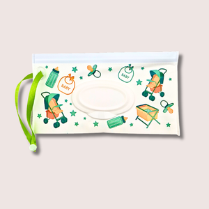 Wet wipe pouches for on the go