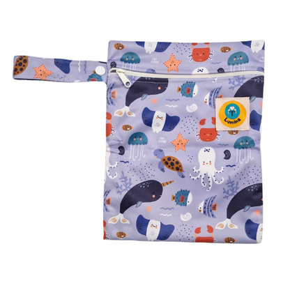 Mini Wetbag mit Schlaufe & YKK Zipper