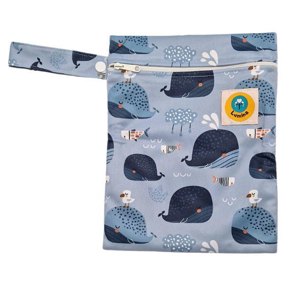Mini Wetbag mit Schlaufe & YKK Zipper