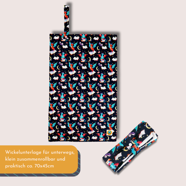 Special Edition Wickelunterlage | Booklover dark