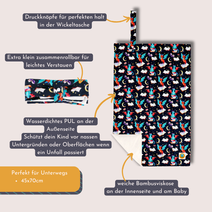 Special Edition Wickelunterlage | Booklover dark