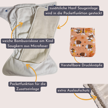 All in One Windel One-Size