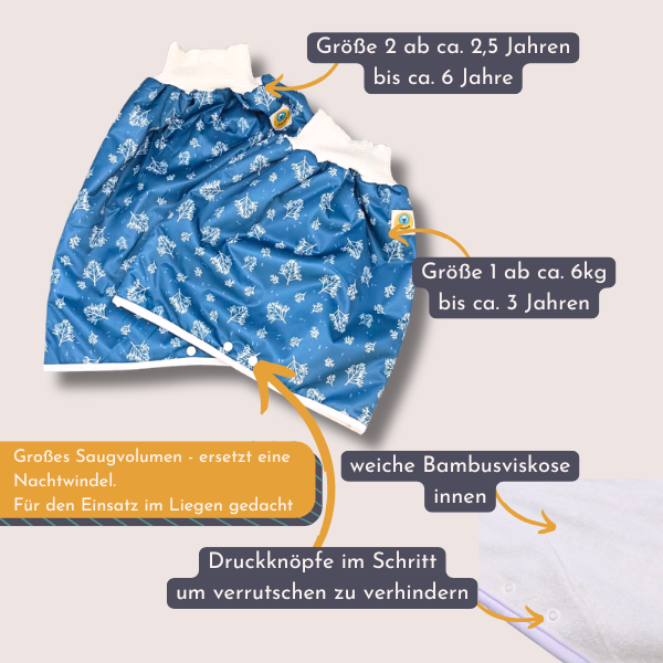 Abhalte Set - Windelfrei für Babys