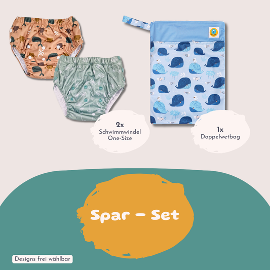 Schwimmwindel Sparset One-Size