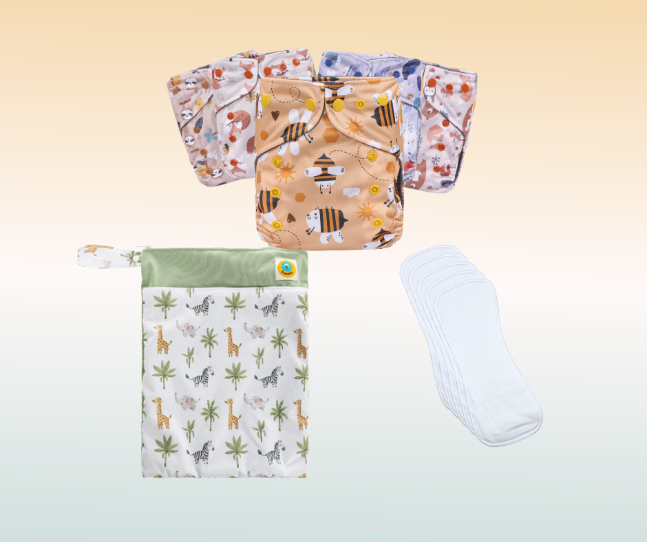 Tages-KITA Pocketwindel Paket mit mehr Saugkraft
