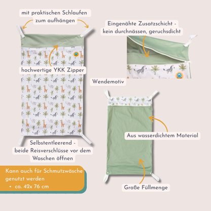 Lumina Wetbag XL - mit 2 Reisverschlüssen