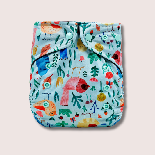 Pocketwindel Bambuskohle inkl. Saugeinlage One-Size