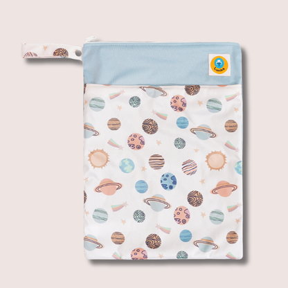 Doppel Wetbag/Nasstasche  mit 2 Fächern YKK Zipper