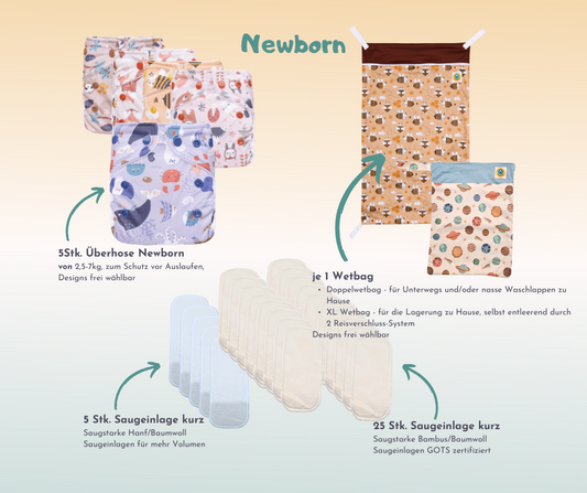 Newborn Starterpaket (2,5-7kg)