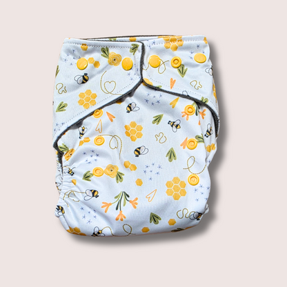 Lumina All in One Windel mit Pocketfunktion  (ca.5-17kg) | Bees