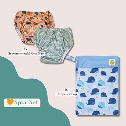 Schwimmwindel Sparset One-Size