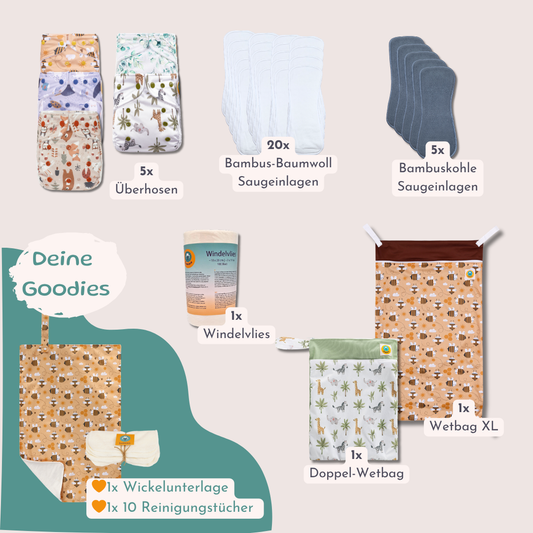 Startpaket Stoffwindeln One-Size