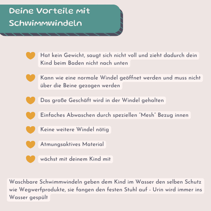 Schwimmwindel Sparset One-Size