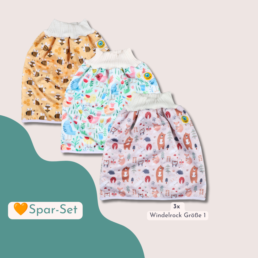 Abhalte Set - Windelfrei für Babys