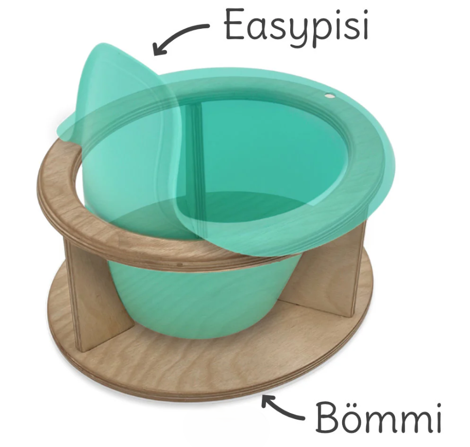 Easypisi - Bömmi das Gestell für Windelfreitöpfchen
