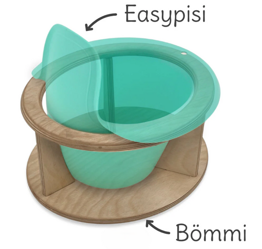 Easypisi - Bömmi das Gestell für Windelfreitöpfchen