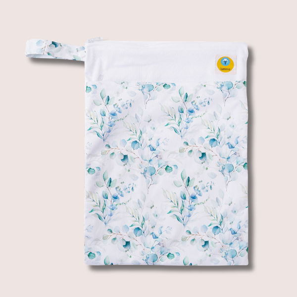 Doppel Wetbag/Nasstasche  mit 2 Fächern YKK Zipper