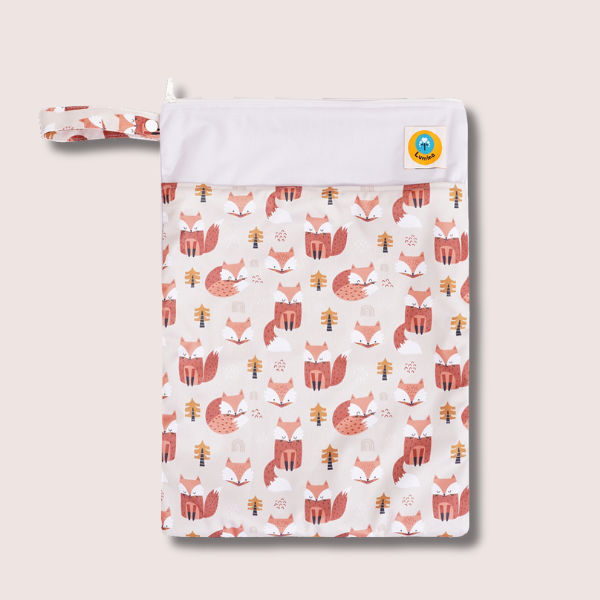 Doppel Wetbag/Nasstasche  mit 2 Fächern YKK Zipper
