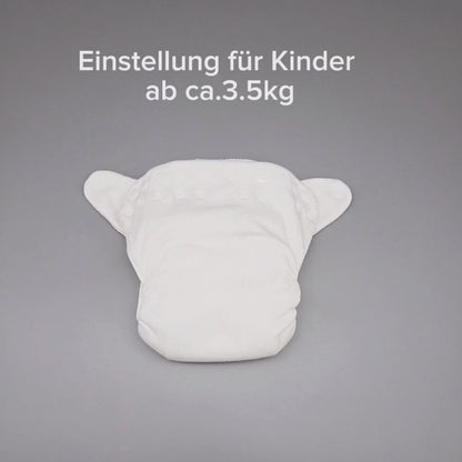 One-Size All-in-One Diaper incl. extra-long insert