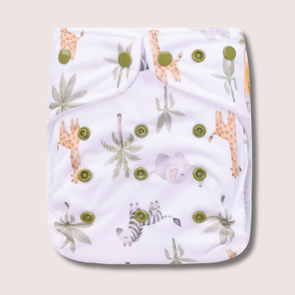 Probier Stoffwindel Set One-Size einfaches Beinbündchen