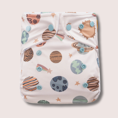 Probier Stoffwindel Set One-Size einfaches Beinbündchen