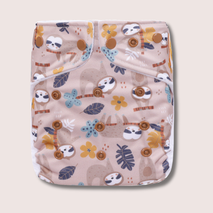 Probier Stoffwindel Set One-Size einfaches Beinbündchen